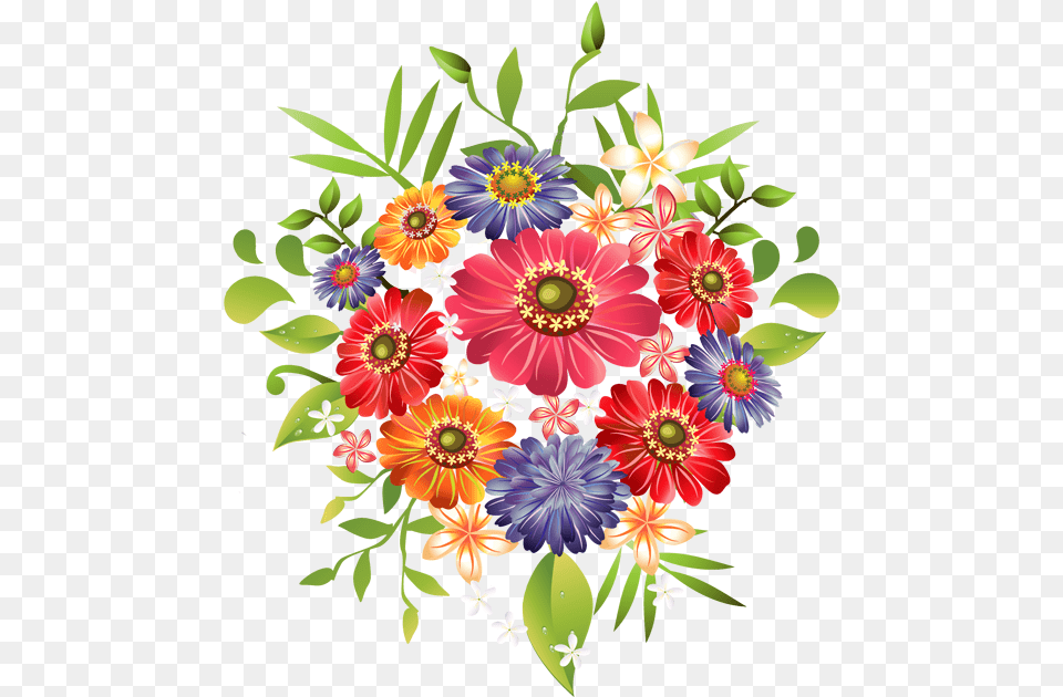 Library Of Flower Bouquet Bouquets Of Flowers Clip Art, Plant, Pattern, Graphics, Floral Design Png Image