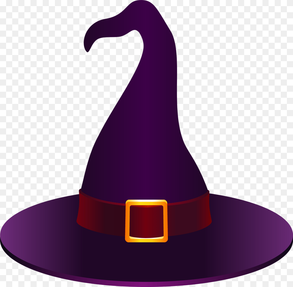 Library Of Flower Hat Graphic Stock Files Witch Hat Clipart Purple, Clothing, Lighting, Accessories Png Image