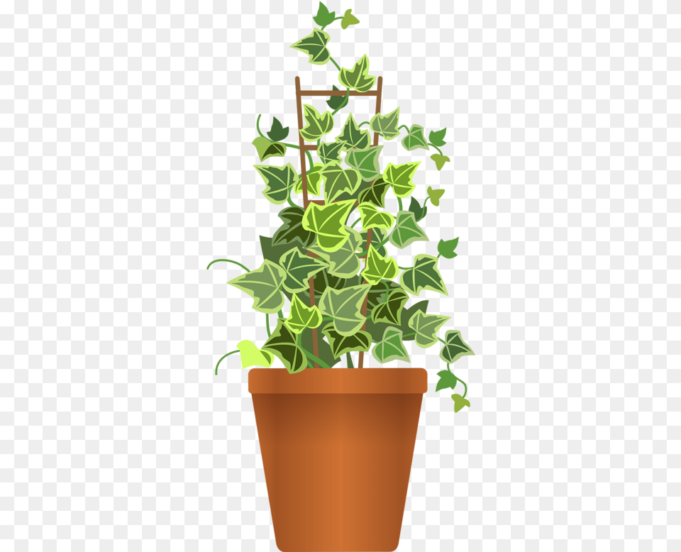 Library Of Flower Pots Black And White Files Flower Pot Vector, Potted Plant, Leaf, Plant, Vase Free Png