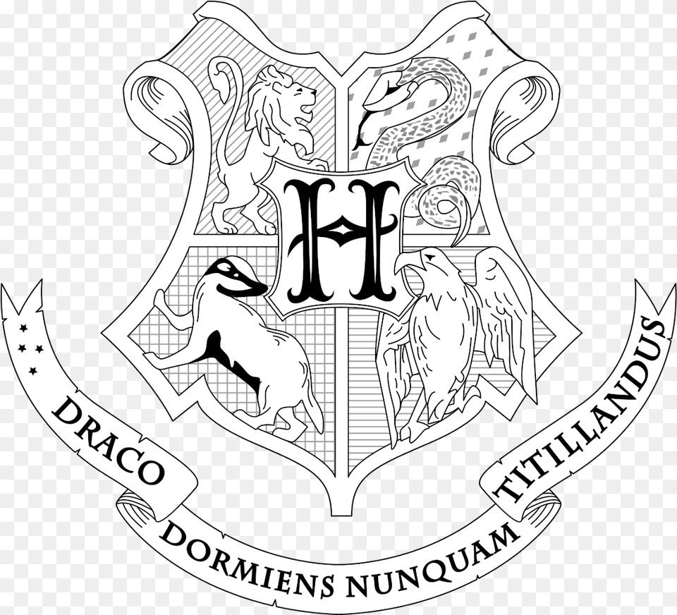 Library Of Flying Car Harry Potter Royalty Stock Coloring Pages Harry Potter, Logo, Emblem, Symbol, Head Png Image