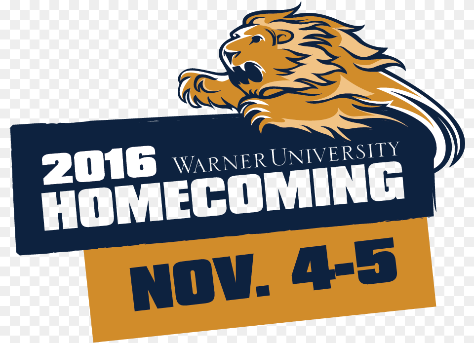 Library Of Football Homecoming Vector Files Warner University, Animal, Lion, Mammal, Wildlife Png Image