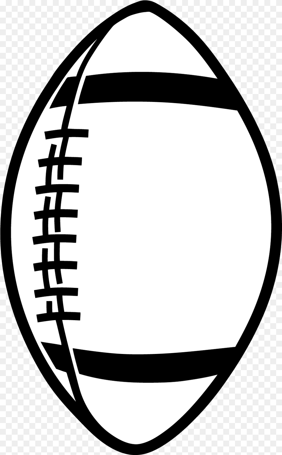 Library Of Football Cheer Files Outline Football Clipart, Astronomy, Moon, Nature, Night Png Image