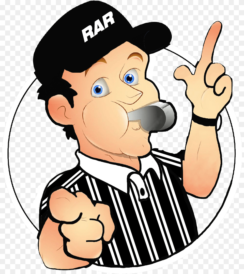 Library Of Football Referee Vector Free Basketball Referee Clipart, Baby, Person, Face, Head Png Image