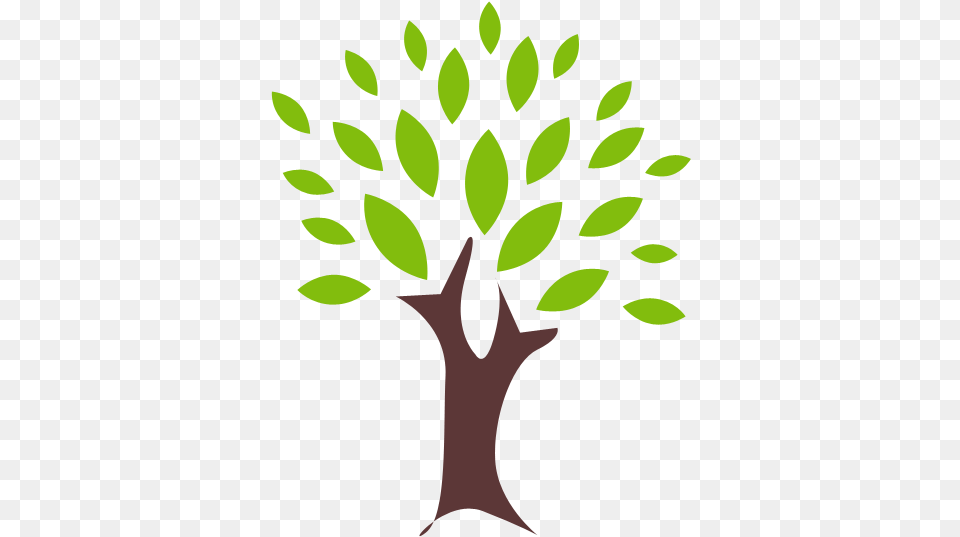 Library Of Forest Tree Files Clipart Art Tree With Leaves Clipart, Green, Leaf, Plant, Potted Plant Free Transparent Png