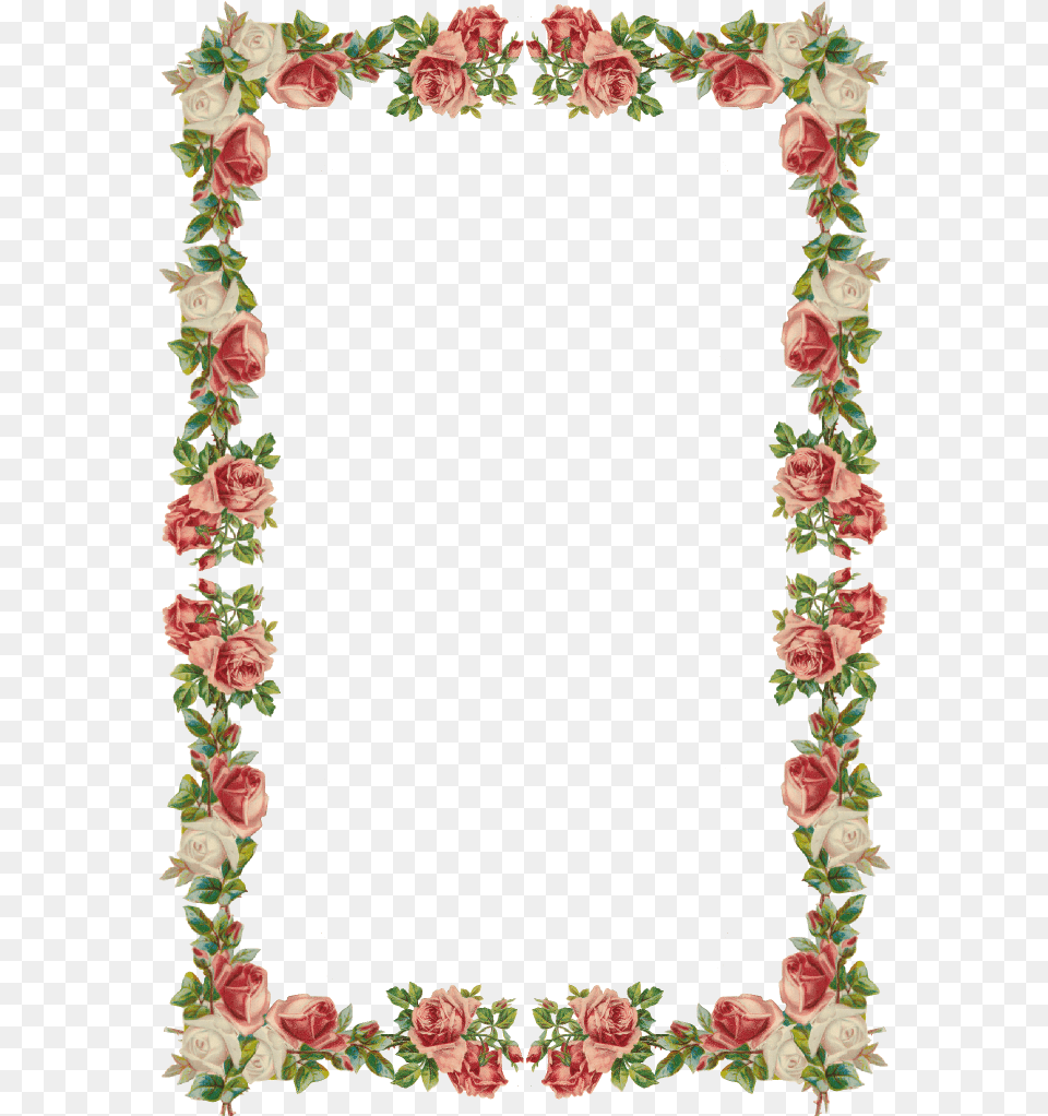 Library Of Blank Book Template Picture Royalty Frame Flower, Art, Floral Design, Graphics, Home Decor Free Png