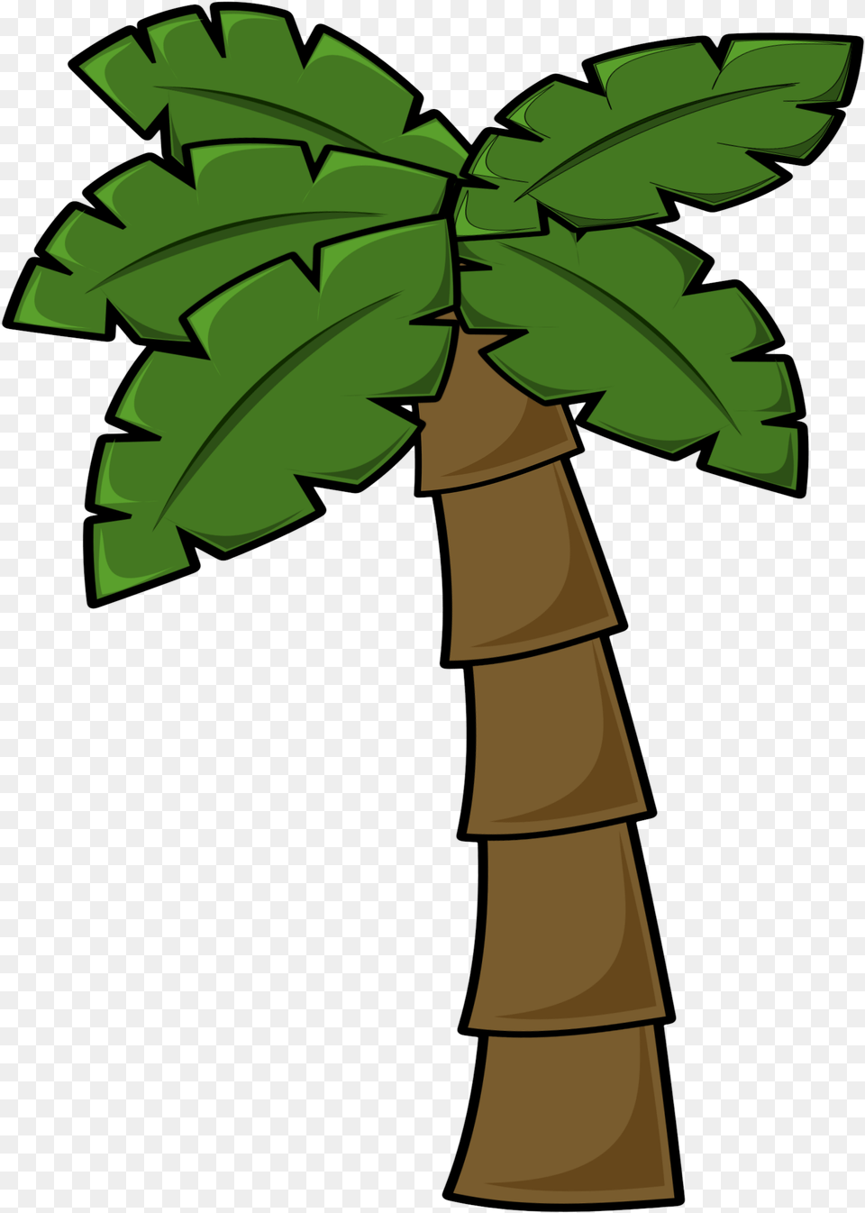Library Of Freeuse Stock Palm Tree Jungle Tree Clipart, Plant, Leaf, Palm Tree, Produce Free Png