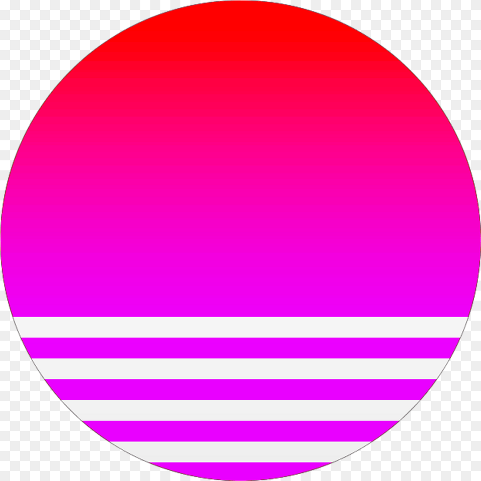 Library Of Geometric Sun Background Clip Vaporwave Sun Background, Sphere Free Png