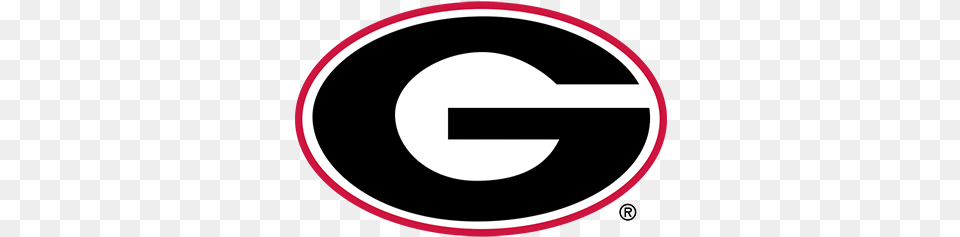 Library Of Georgia Vs Auburn Playing Football Clip Free Vector Georgia Bulldogs Logo, Symbol, Sign, Disk Png Image