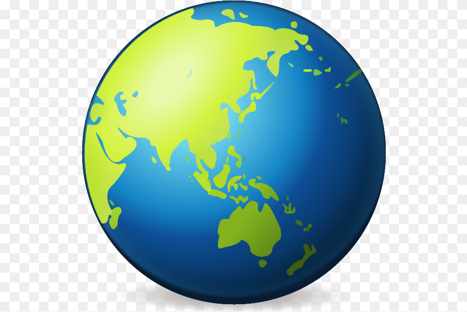 Library Of Globe Apple Clipart Transparent Emoji World, Astronomy, Outer Space, Planet, Plate Png