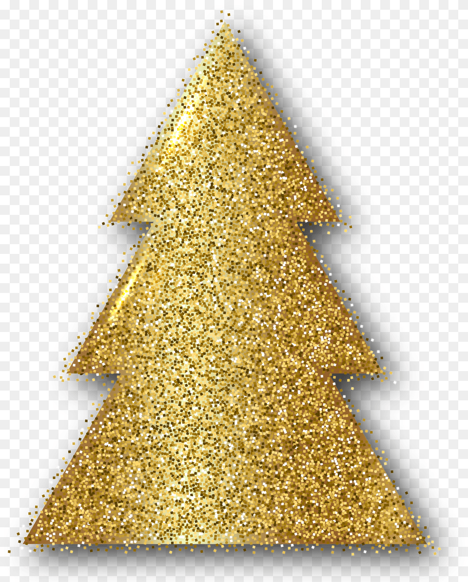 Library Of Gold Christmas Files Gold Christmas Tree Free Png Download