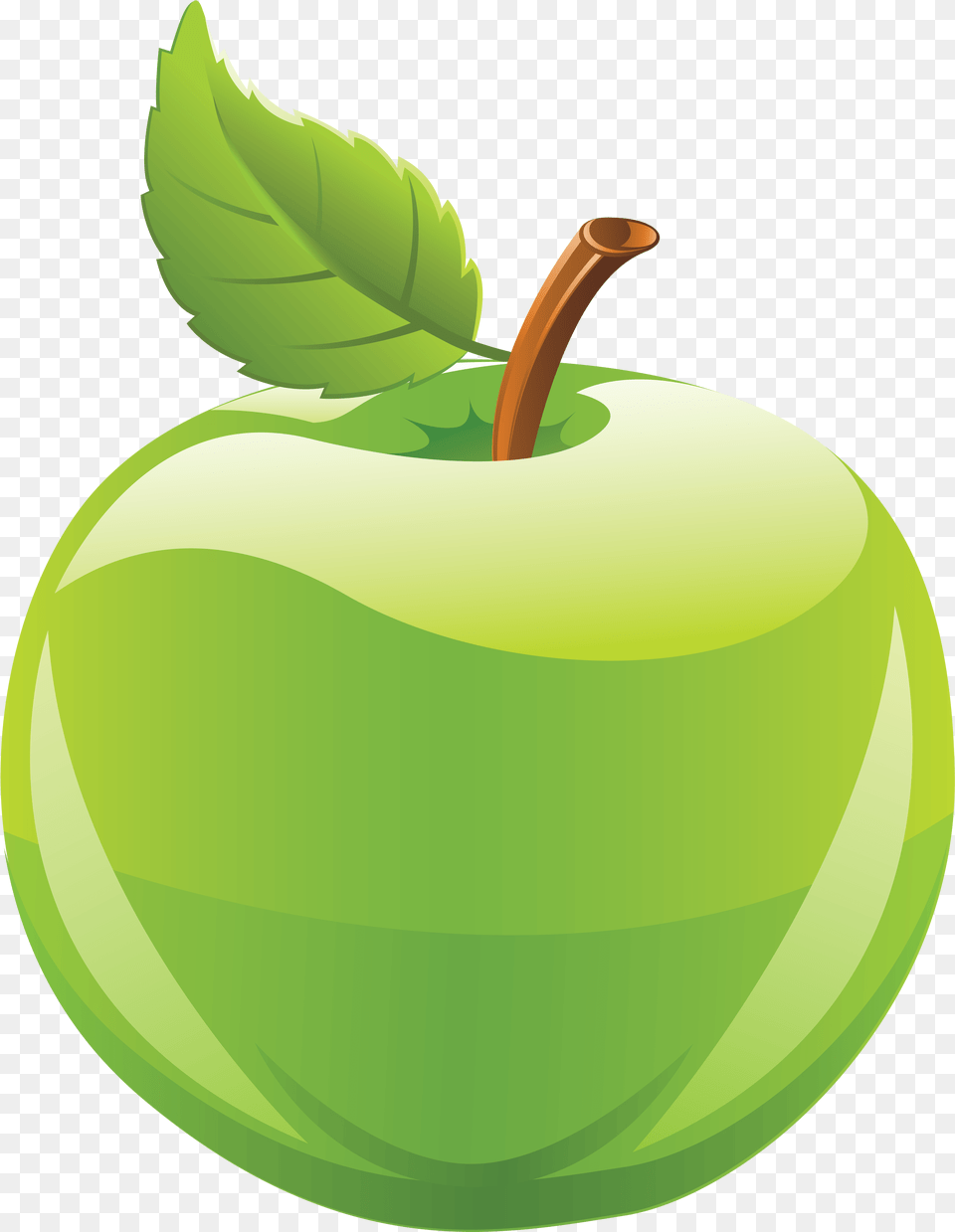 Library Of Green Apple Banner Transparent Files Green Apple Clipart, Plant, Produce, Fruit, Food Free Png