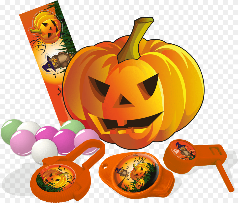 Library Of Halloween Candy Black And White Pumpkin, Festival Free Png Download