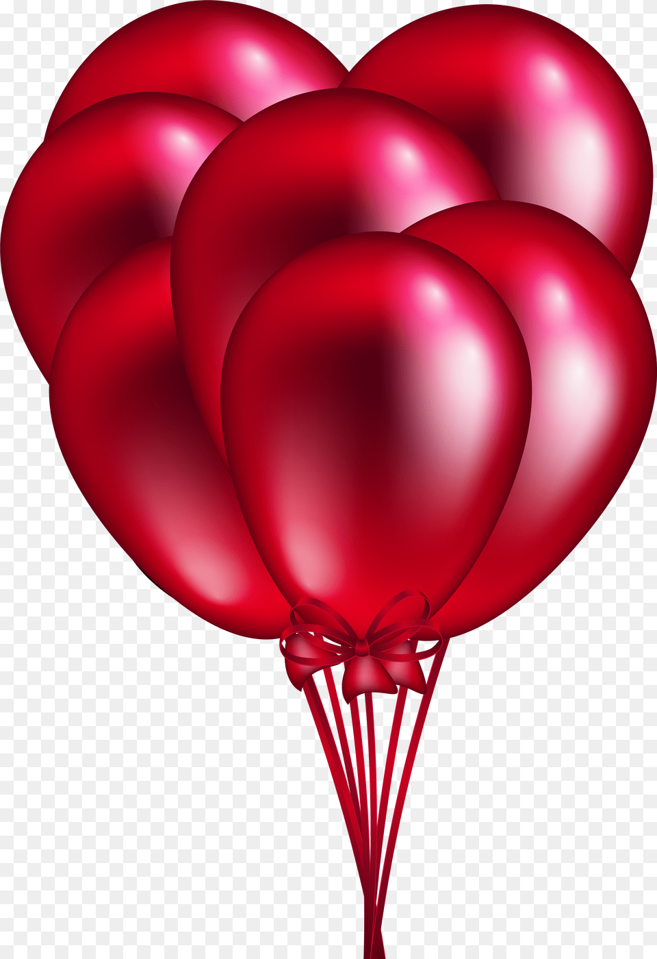 Library Of Heart Balloon Vector Black Background Red Balloons Free Transparent Png