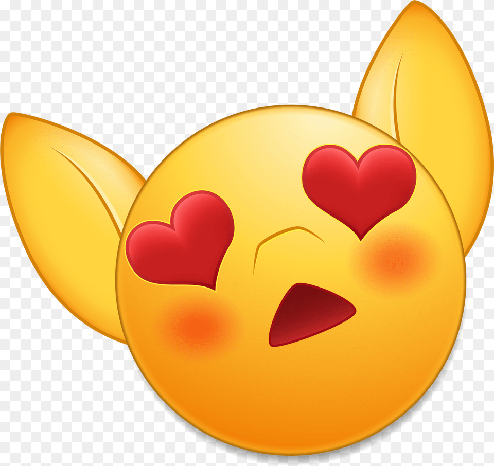 Library Of Heart Eyes Emoji Transparent Stock Files Heart Eyes Open Mouth Emoji, Disk Free Png
