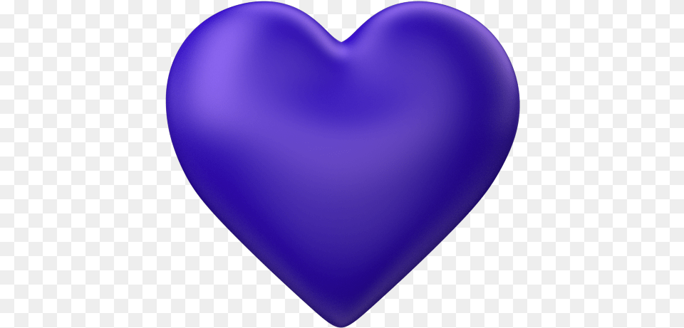 Library Of Heart Vector Royalty No Background Files 3d Blue Heart, Balloon Png Image