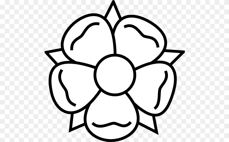 Library Of Lily Pad Flower Jpg Black And White Flowers That You Can Draw, Stencil, Plant, Symbol Png