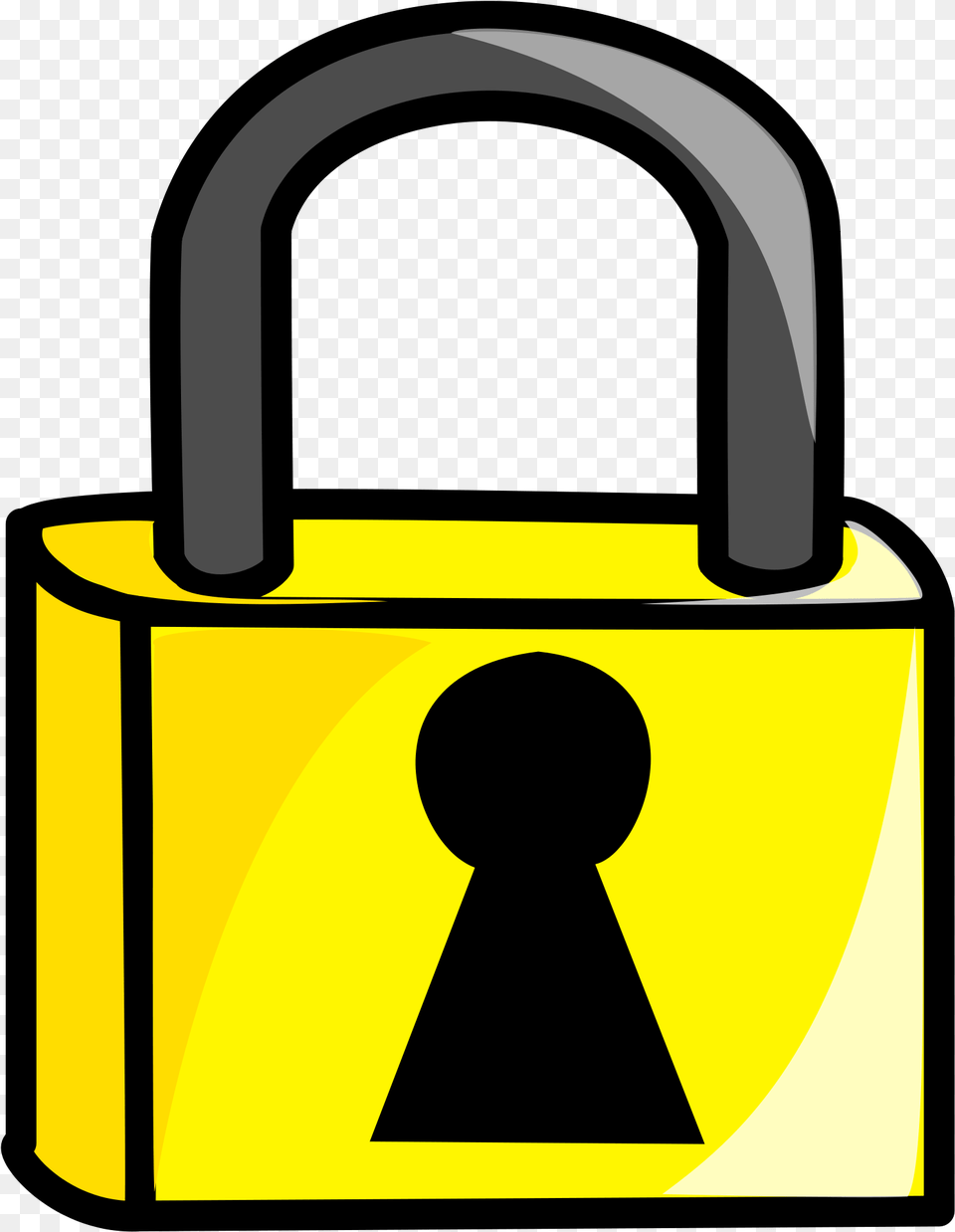 Library Of Locked Book Clip Art Black Clipart Lock Png