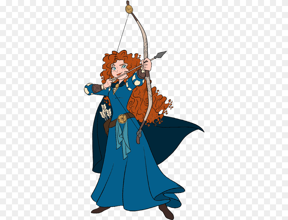 Library Of Merida Brave Files Brave The Movie Bow And Arrow, Archer, Archery, Weapon, Sport Png