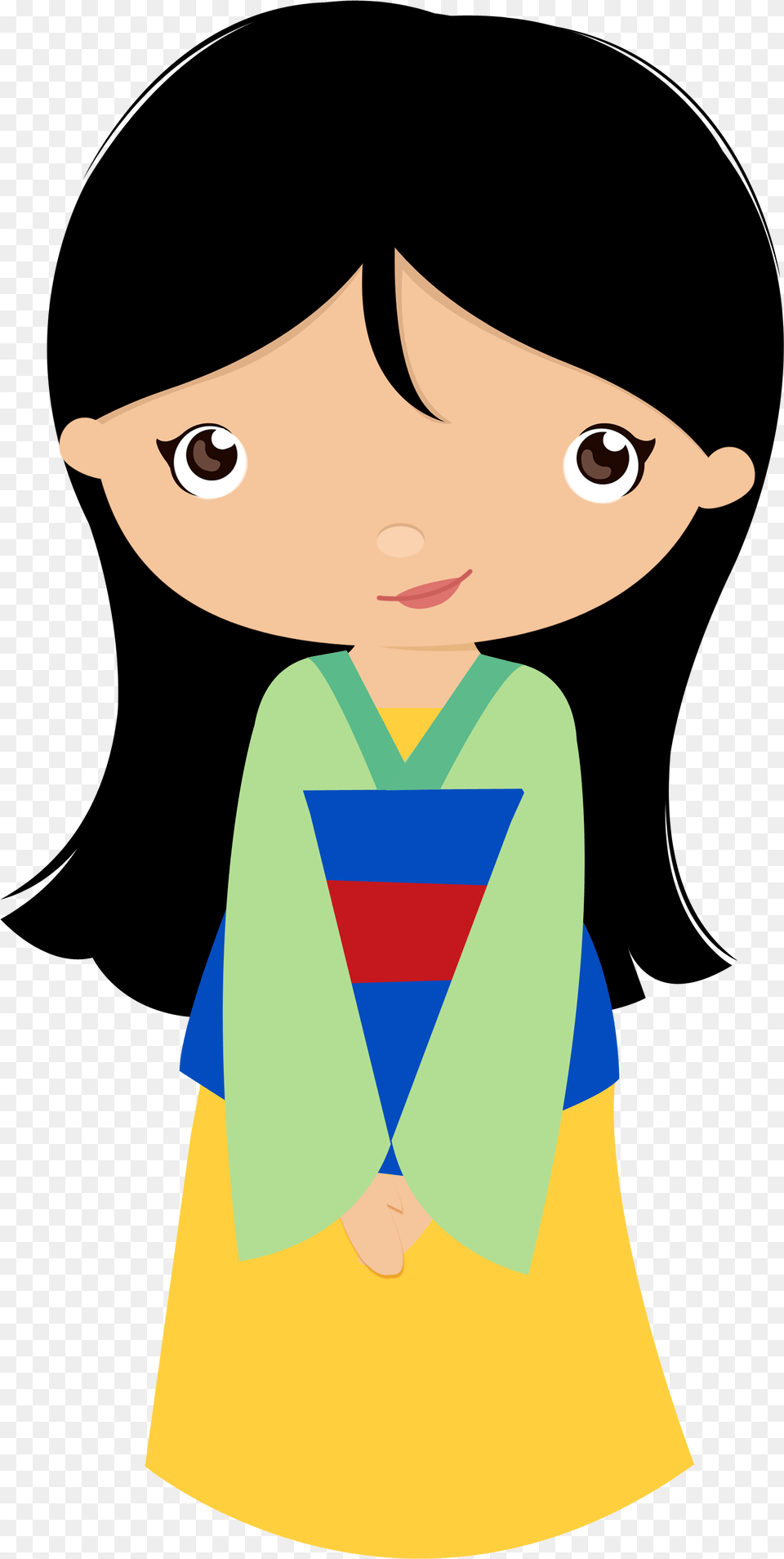 Library Of Mulan Flower Jpg Princesa Mulan Cute, Clothing, Dress, Formal Wear, Fashion Free Transparent Png