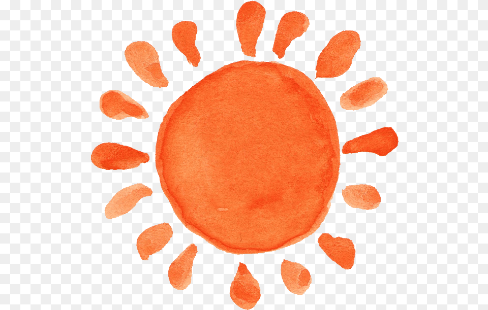 Library Of Orange Sun Watercolor Clip Art Stock Files Tenofovir Alafenamide Mechanism Of Action, Fungus, Plant, Food, Animal Png