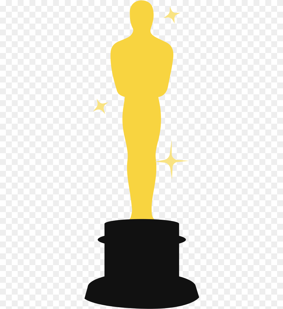 Library Of Oscars Banner Download Files Clipart Oscar Award Clip Art, Silhouette, Adult, Male, Man Png