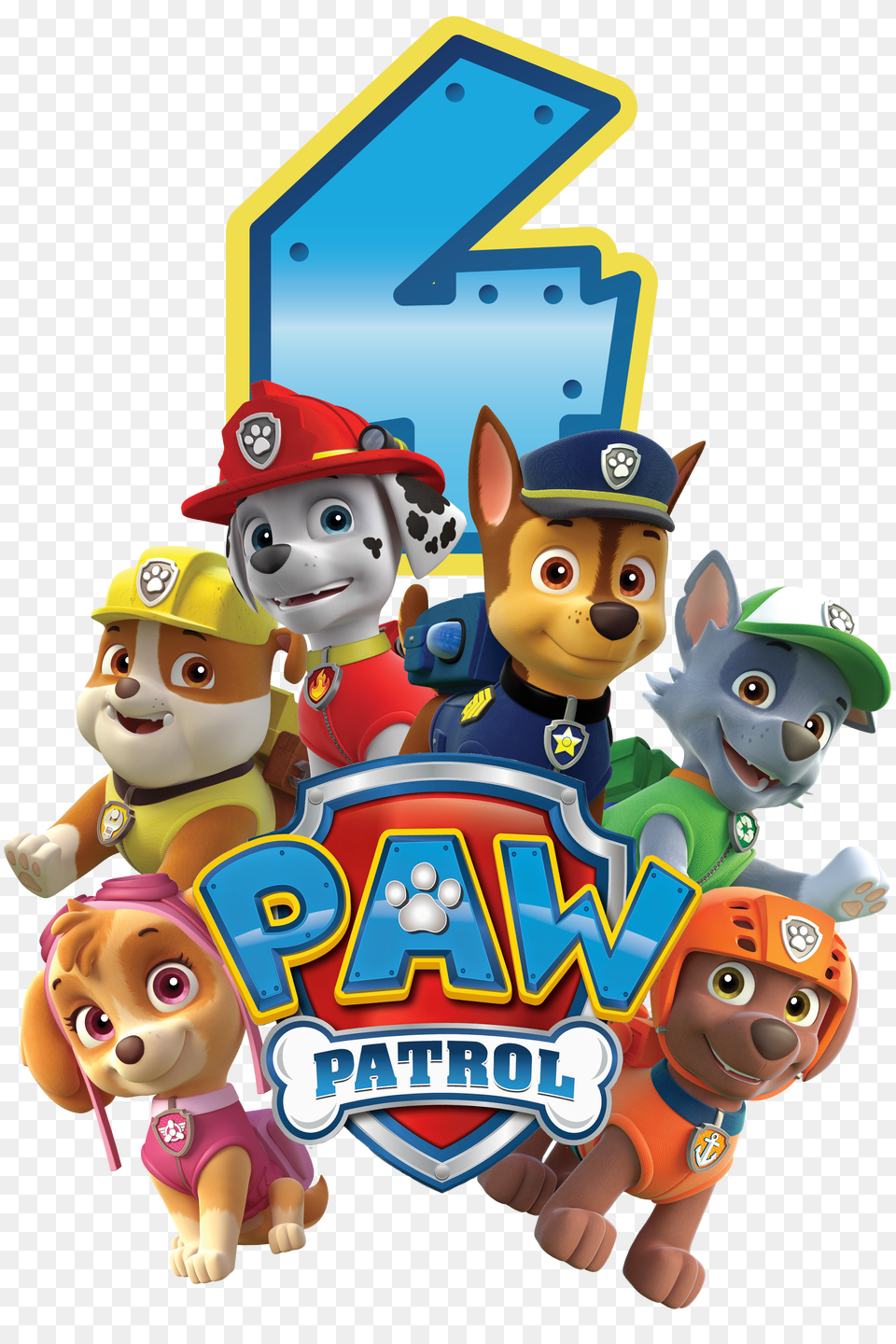 Library Of Paw Patrol Imagenes Graphic Paw Patrol 3rd Birthday Png Image