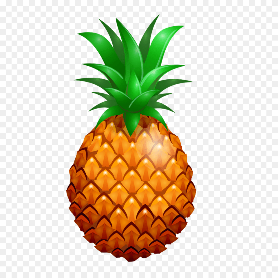 Library Of Pineappe Graphic Transparent Pine Apple Clipart, Food, Fruit, Pineapple, Plant Free Png