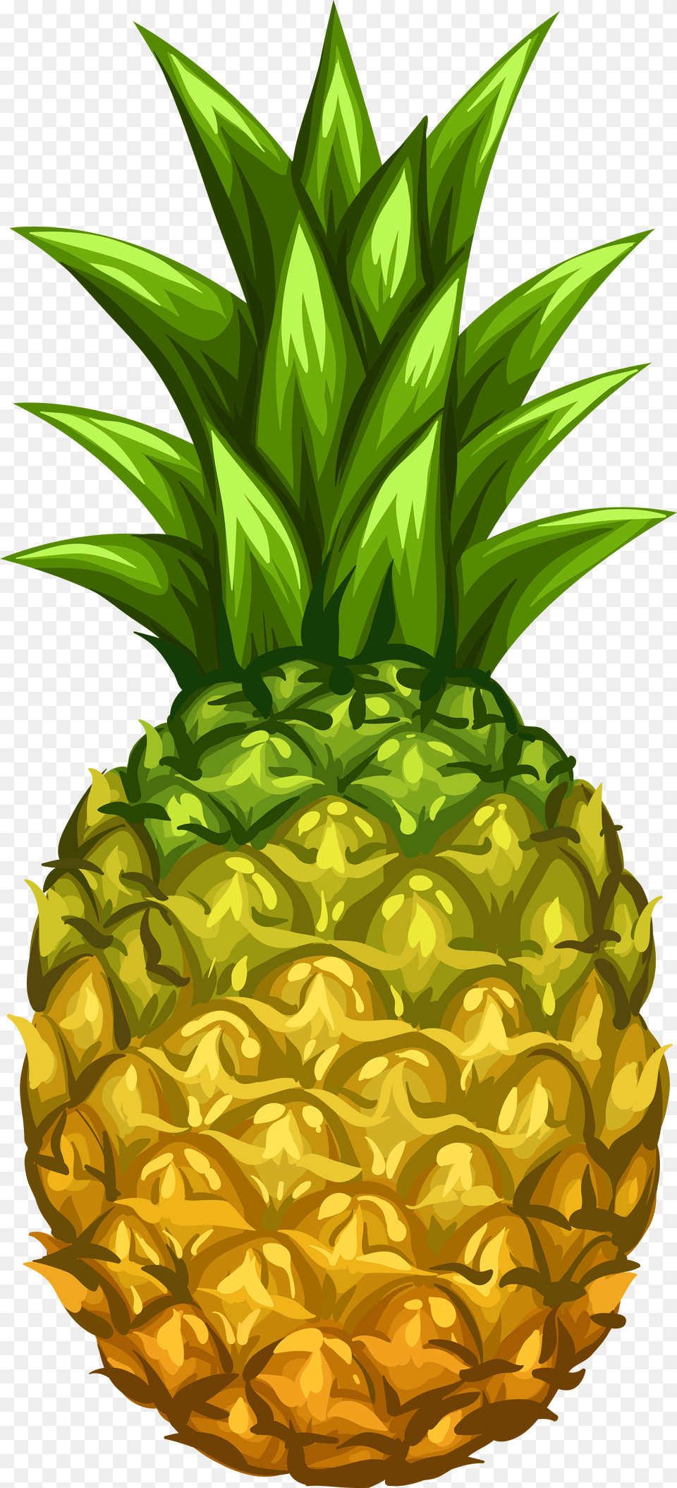 Library Of Pineappe Graphic Transparent Pineapple High Quality, Food, Fruit, Plant, Produce Png Image
