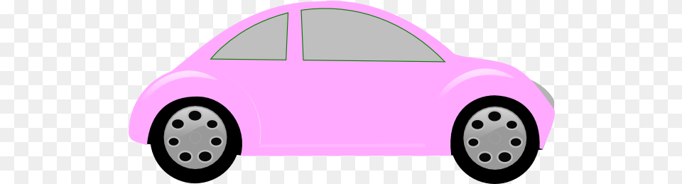 Library Of Pink Cars Clipart Black And Transparent Background Car Clipart, Alloy Wheel, Vehicle, Transportation, Tire Png
