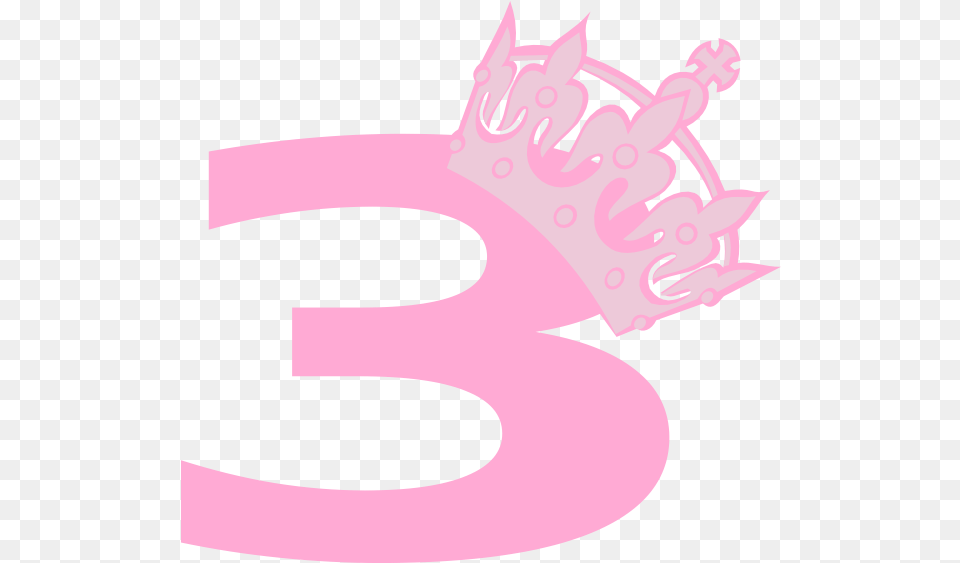 Library Of Pink Crown Royalty Free Files Tiara Clip Art, Number, Symbol, Text, Animal Png Image
