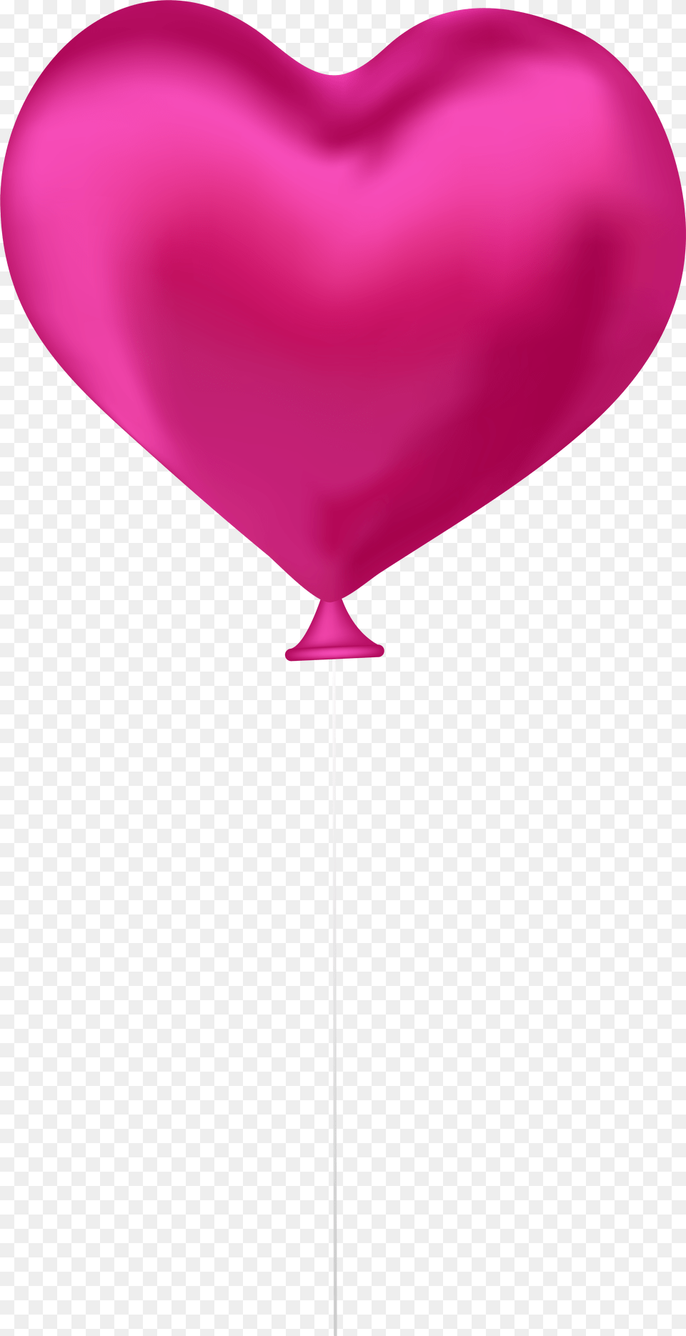 Library Of Pink Heart Graphic Black And Transparent Red Heart Balloon Free Png