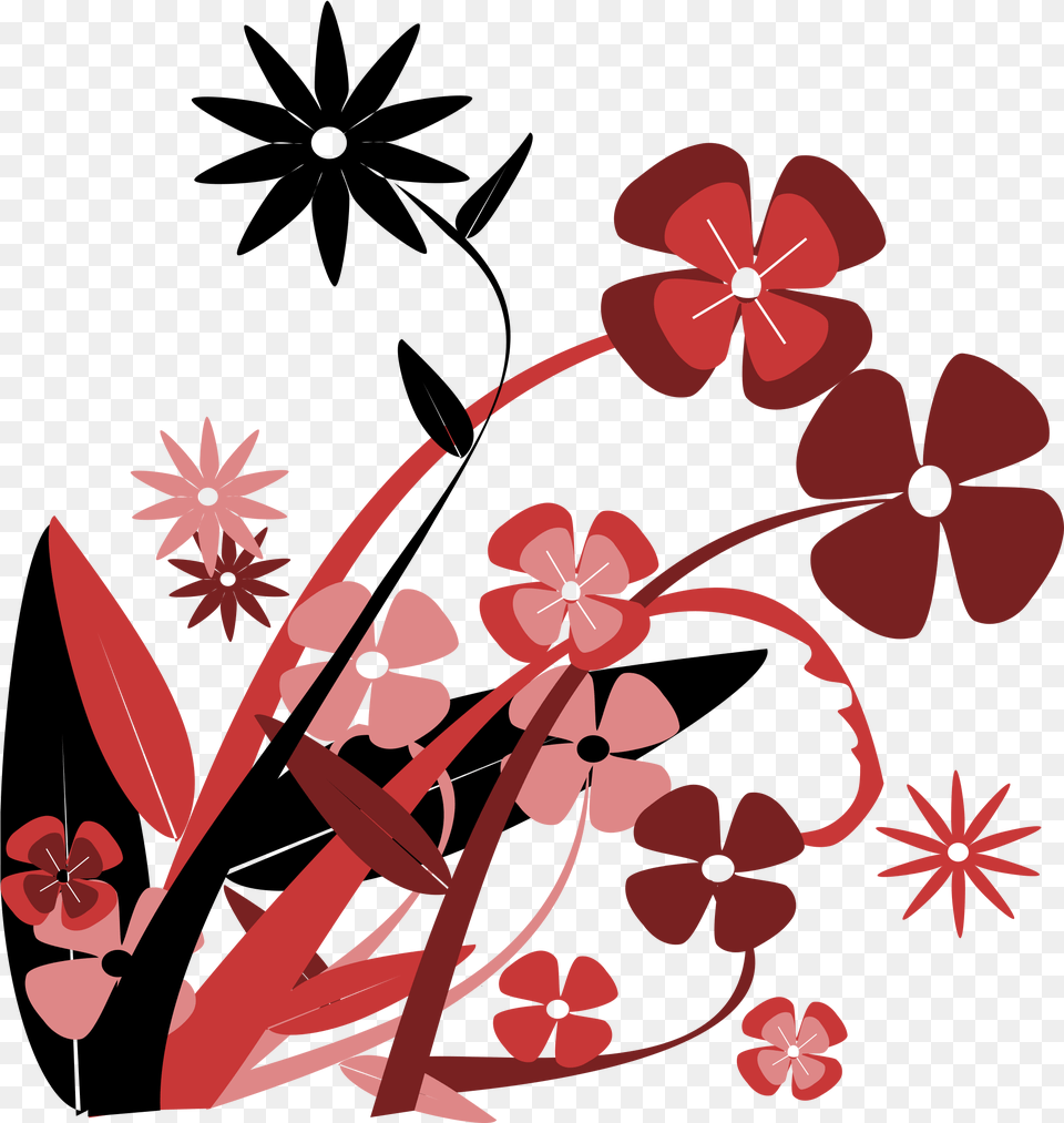 Library Of Planting Flower Picture Royalty Stock Flowers Clip Art, Floral Design, Graphics, Pattern, Plant Free Transparent Png