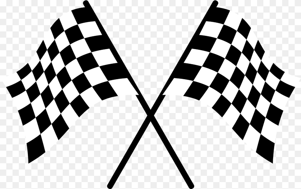 Library Of Race Car Flags Graphic Checkered Flag Transparent Background, Stencil, Logo, Accessories, Formal Wear Png