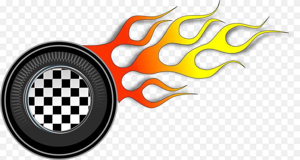 Library Of Race Car Flames Picture Freeuse Download Hot Wheels, Alloy Wheel, Car Wheel, Machine, Spoke Free Png
