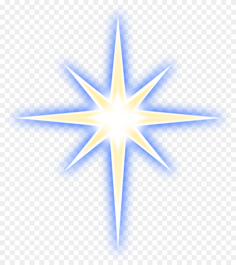 Library Of Realistic Star Clip Art Files Christmas Star Clip Art, Cross, Star Symbol, Symbol, Lighting Png
