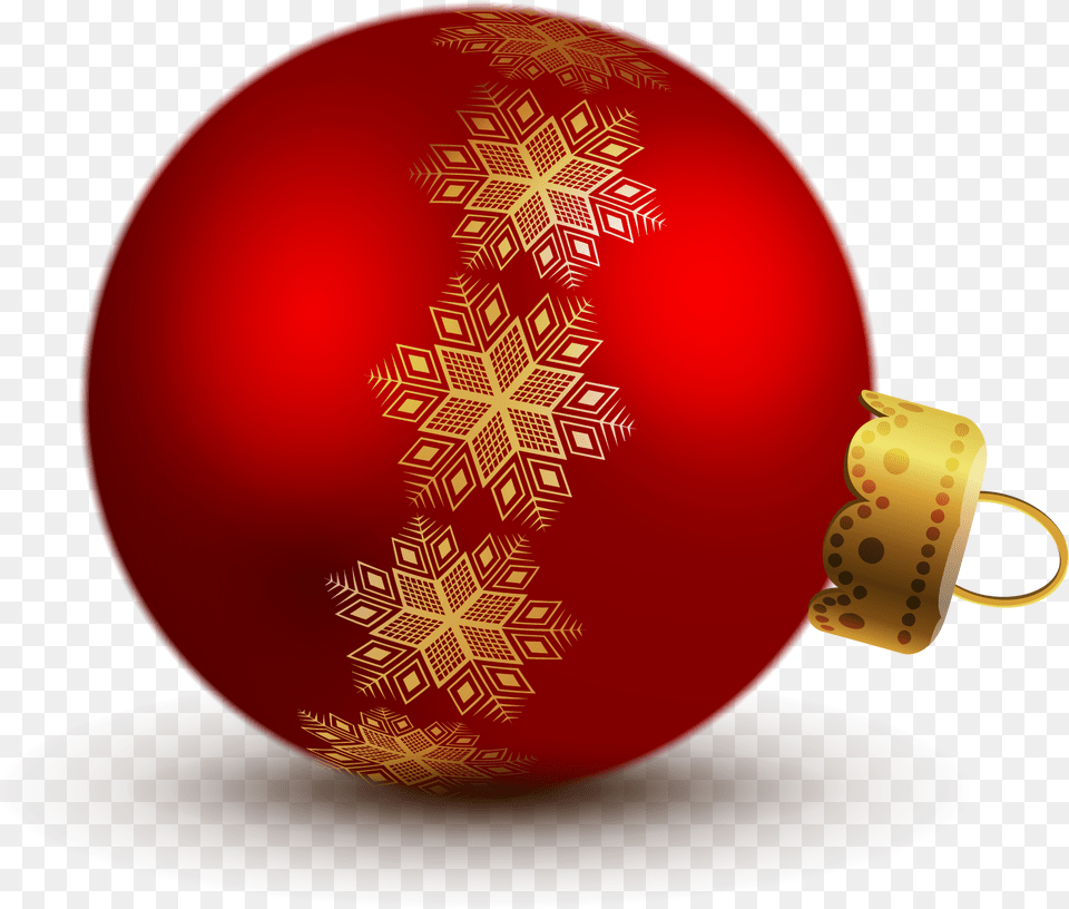 Library Of Red Christmas Ornament Transparent Background Christmas Ornament, Accessories, Plate Free Png Download