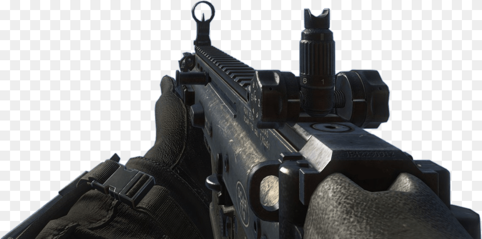Library Of Scar H Clip Art Transparent Black Ops 2 Scar, Firearm, Gun, Handgun, Rifle Free Png