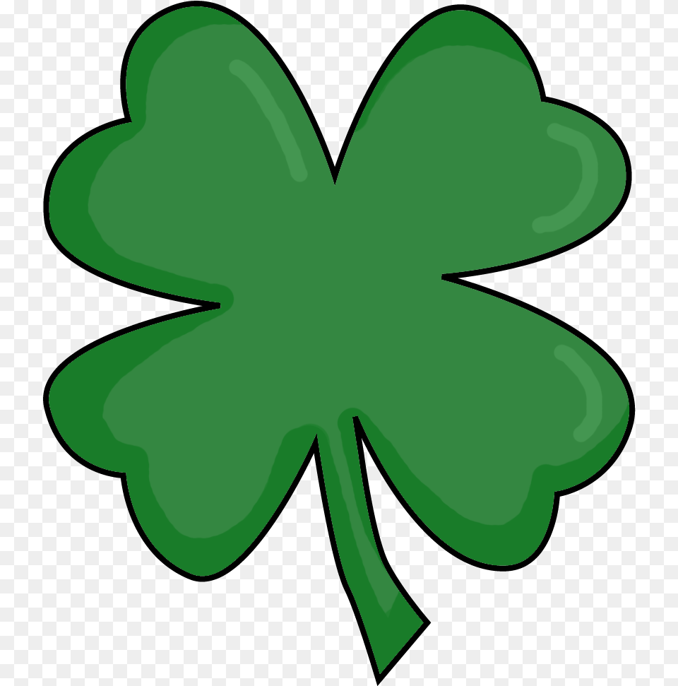 Library Of Shamrock W A Face Four Leaf Clover Clip Art, Plant, Food, Sweets, Green Png Image