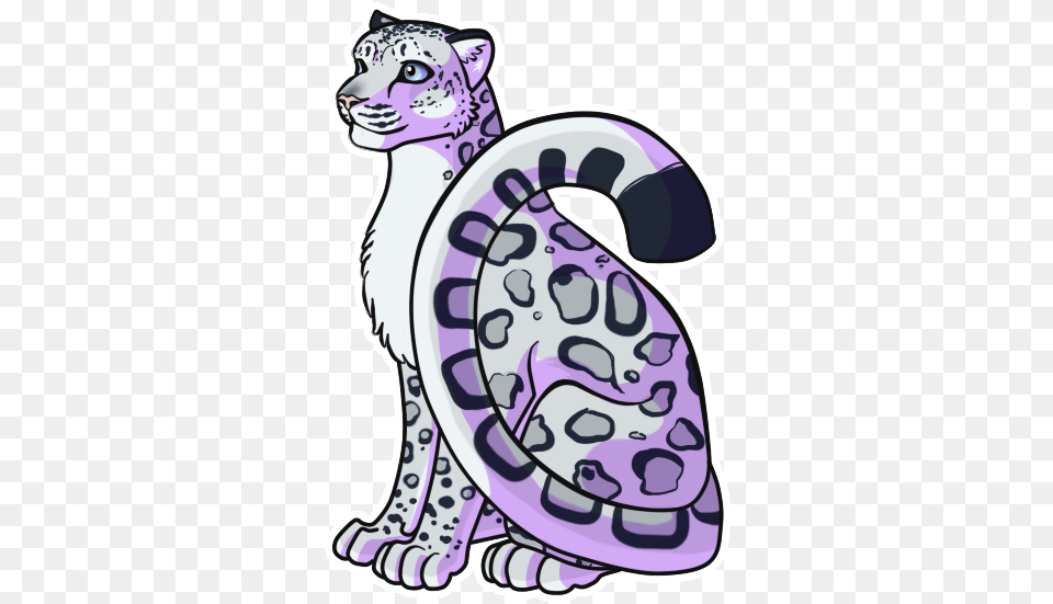 Library Of Snow Car Picture Stock Files Cartoon Snow Leopard Drawing, Animal, Mammal, Wildlife Free Transparent Png