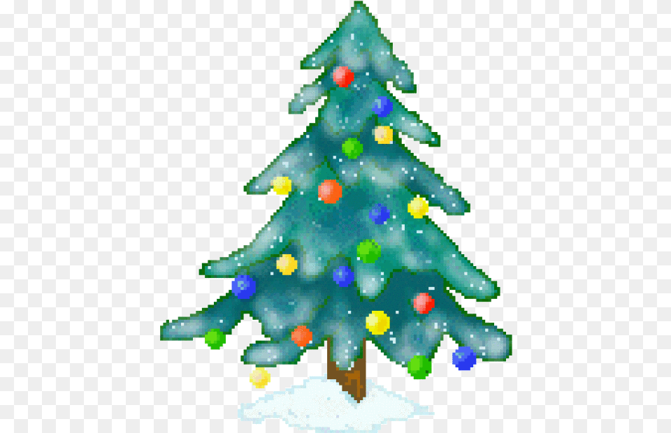 Library Of Snowy Tree Black And Christmas Tree With Snow Clip Art, Plant, Christmas Decorations, Festival, Person Free Png