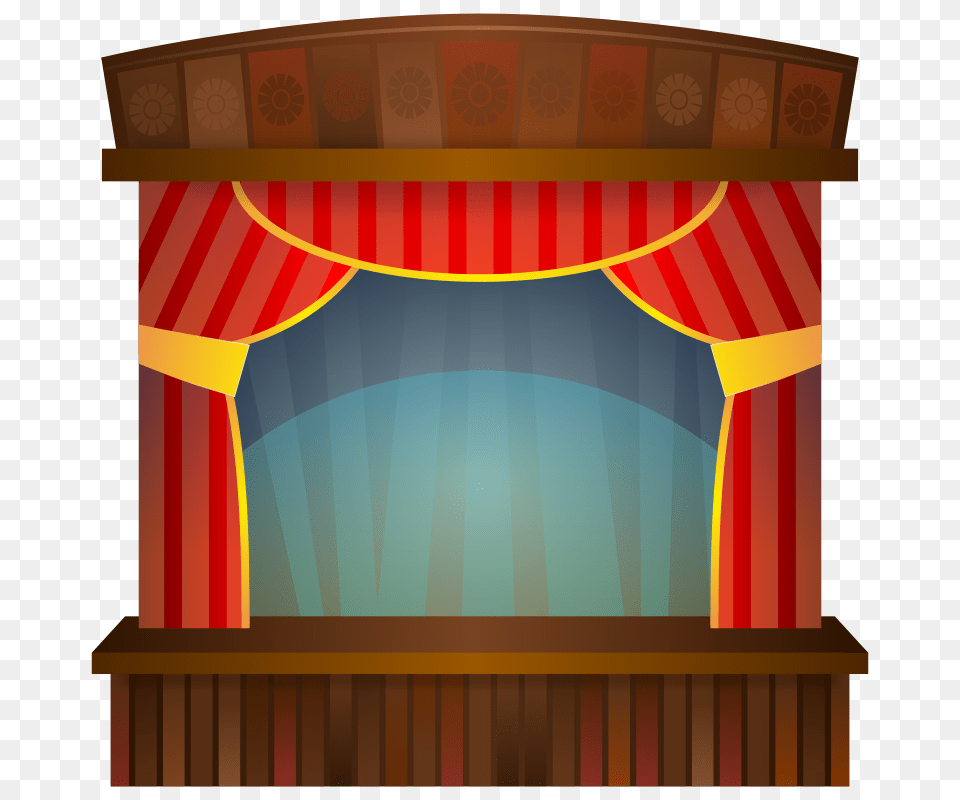 Library Of Stage Star Jpg Transparent Theatre Clipart, Indoors, Theater, Auditorium, Hall Free Png