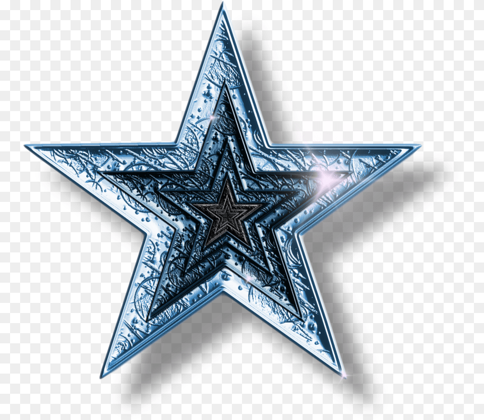 Library Of Star Background Royalty Free Blue Files Silver Christmas Star, Star Symbol, Symbol, Cross Png Image