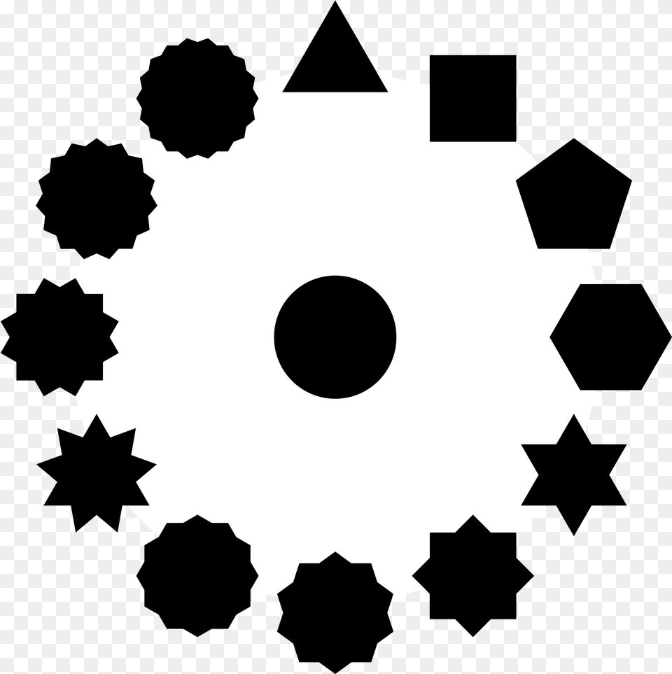 Library Of Star Circle Stock Black And White Files Black And White Gear, Machine Free Png Download