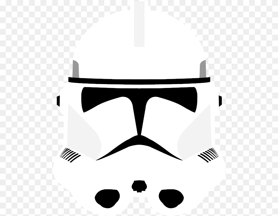 Library Of Star Wars Battlefront Banner Clone Trooper Helmet, Clothing, Hardhat, Stencil Png Image