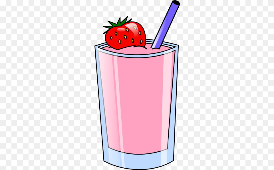 Library Of Strawberry Smoothie Graphic Smoothie Clipart, Beverage, Juice, Milk, Milkshake Free Transparent Png