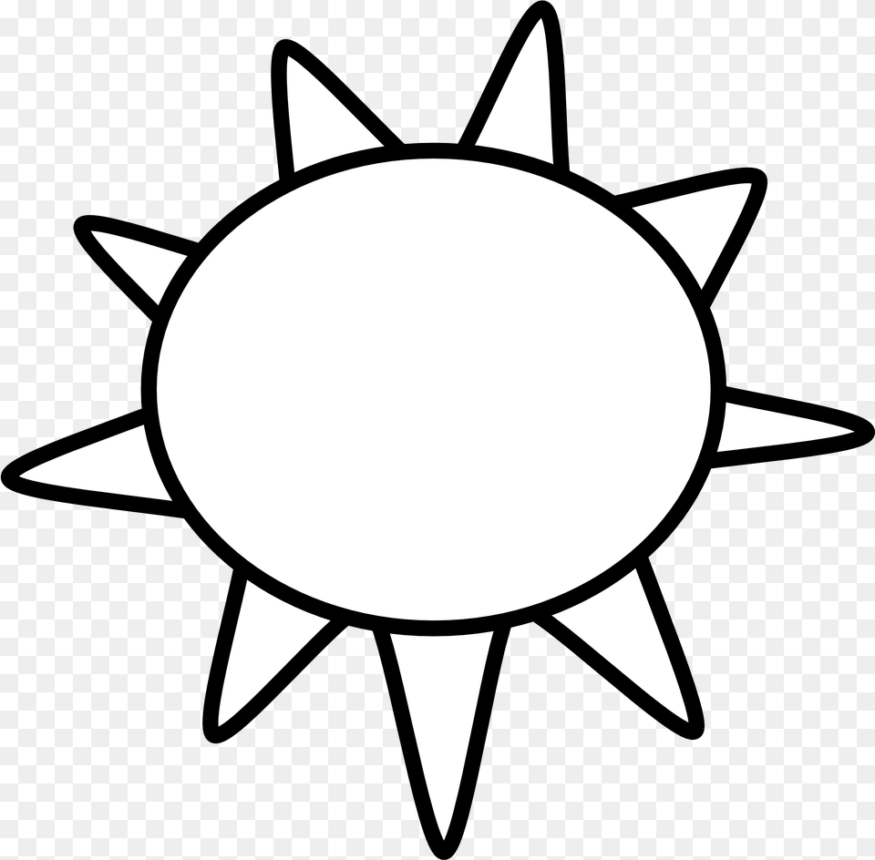 Library Of Sun And Cloud Svg Freeuse Download Black Sun Clipart Black And White, Animal, Fish, Sea Life, Shark Free Transparent Png