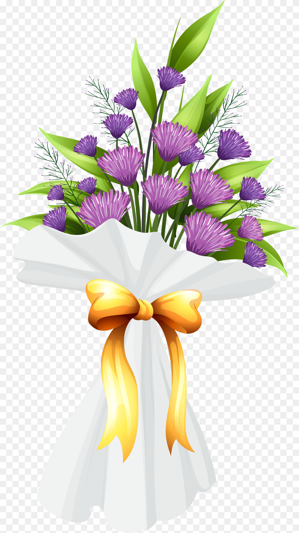 Library Of Svg Royalty Bunch Flowers Files Clipart Flower Bouquet, Flower Bouquet, Plant, Flower Arrangement, Purple Free Png