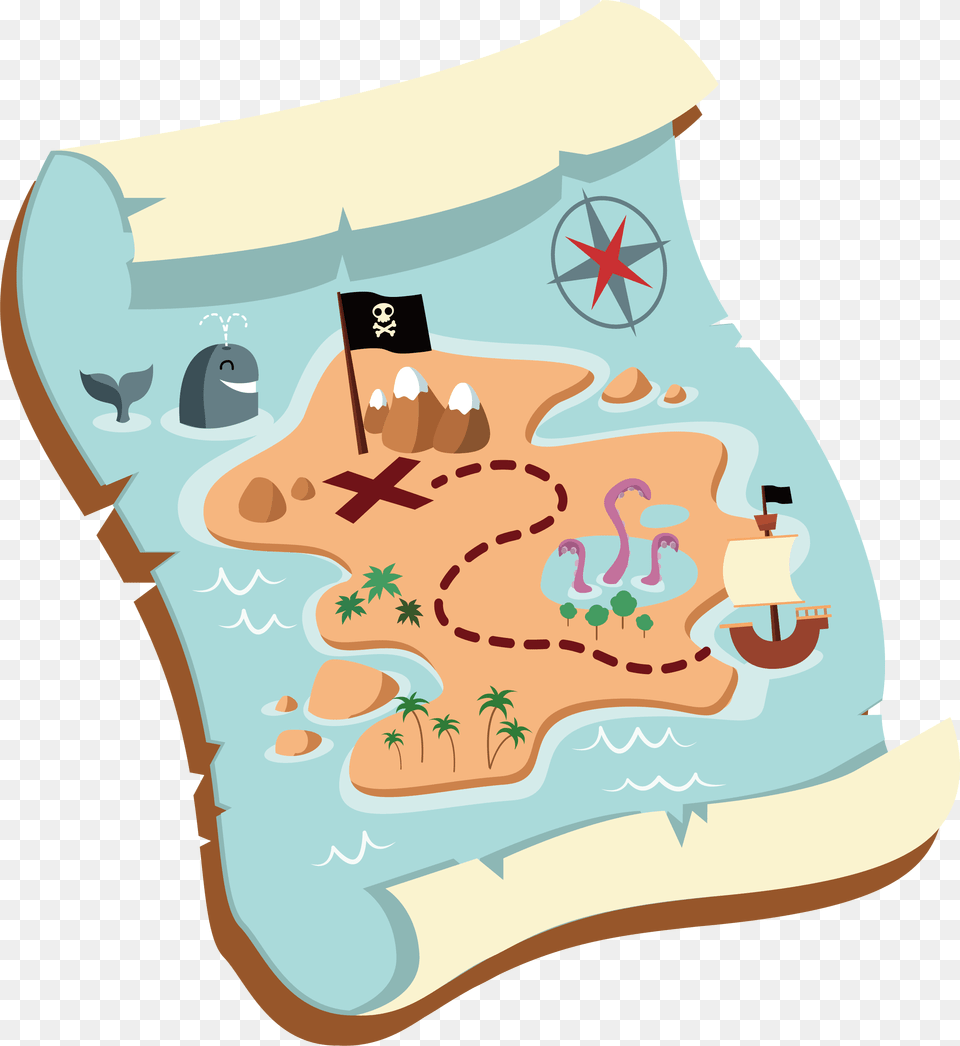 Library Of Svg Royalty Stock Treasure Map Clip Art Treasure Map, Text, Dynamite, Weapon Free Transparent Png