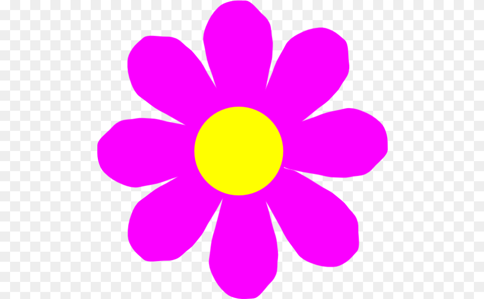 Library Of Tumblr Flower Clip Art Stock Files Simple Flower Clip Art, Anemone, Plant, Petal, Purple Png