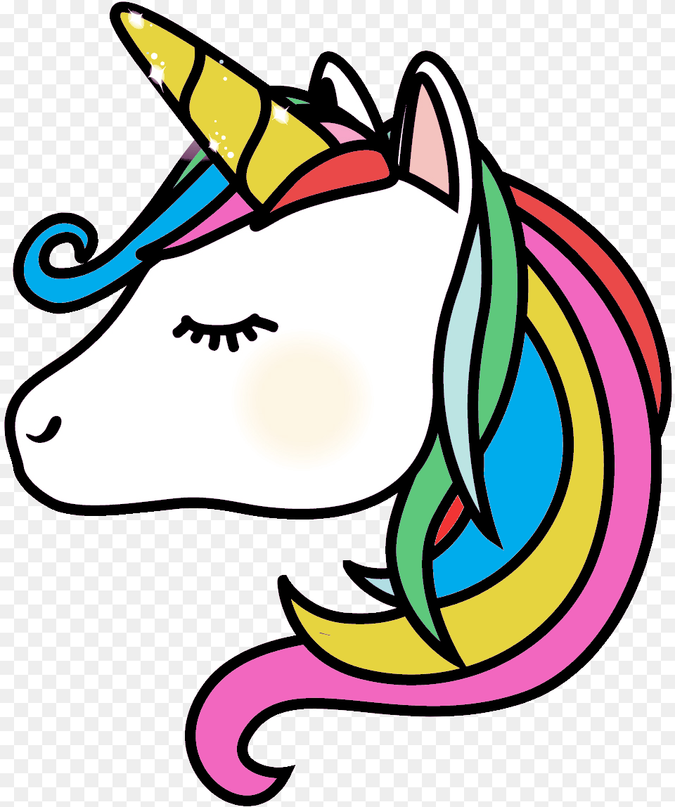 Library Of Unicorn Crown Image Freeuse Transparent Background Unicorn Clipart, Art, Graphics, Livestock, Baby Free Png